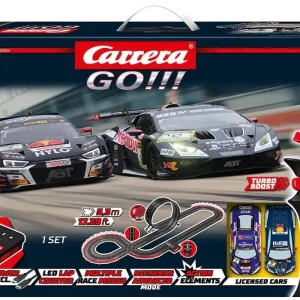 Bestil online | Carrera GO!!! Slot Car Track Set GT Pro Racers