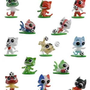 Cat Scans Mini Figures S3 - On the Ball 6 cm Blind Box Display (12) | Ny vare