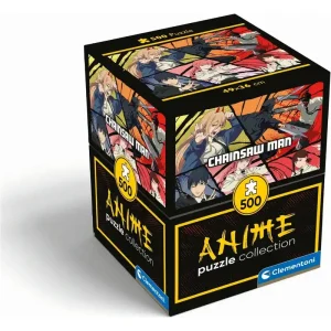 Chainsaw Man Anime Puzzle Collection Jigsaw Puzzle Chainsaw Man Frames (500 Pieces) - Kundernes valg