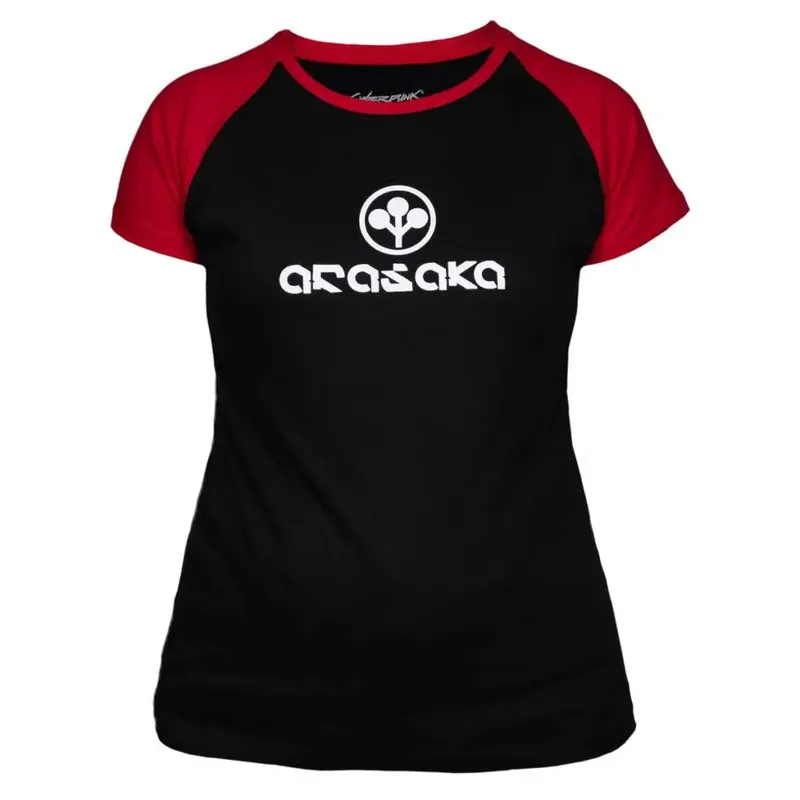 CYBERPUNK EDGERUNNERS ARASAKA GIRLIE T/S M - Godt tilbud