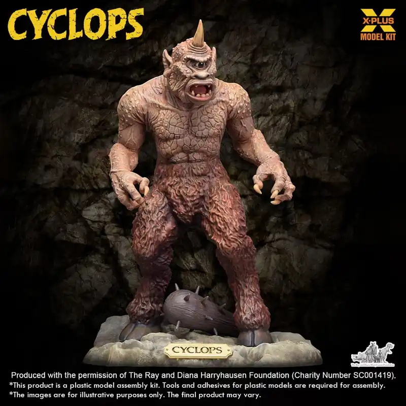 Cyclops figure Plastic Model Kit 1/72 Renewal Package 23 cm | Tidsbegrænset