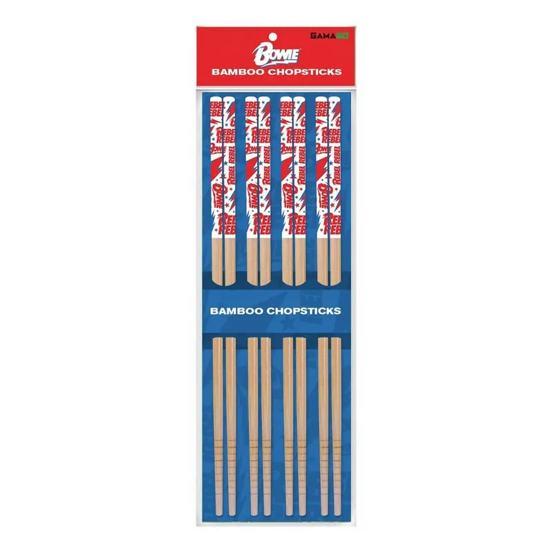 Kundernes valg | David Bowie Themed Bamboo Chopsticks