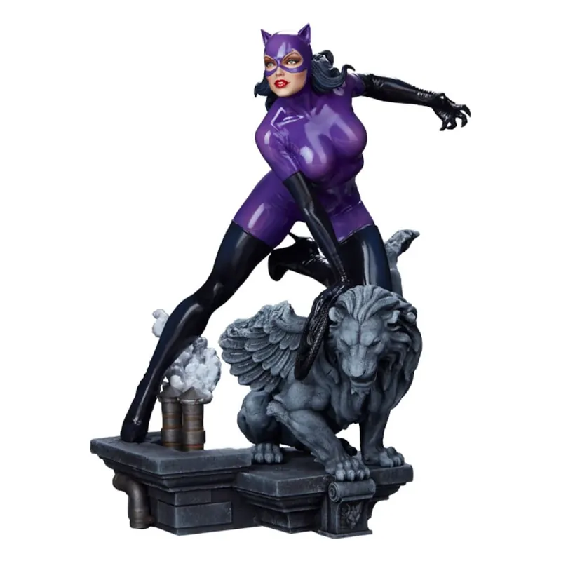 DC Comics Maquette 1/4 Catwoman (Purple Edition) 47 cm | Tilbud