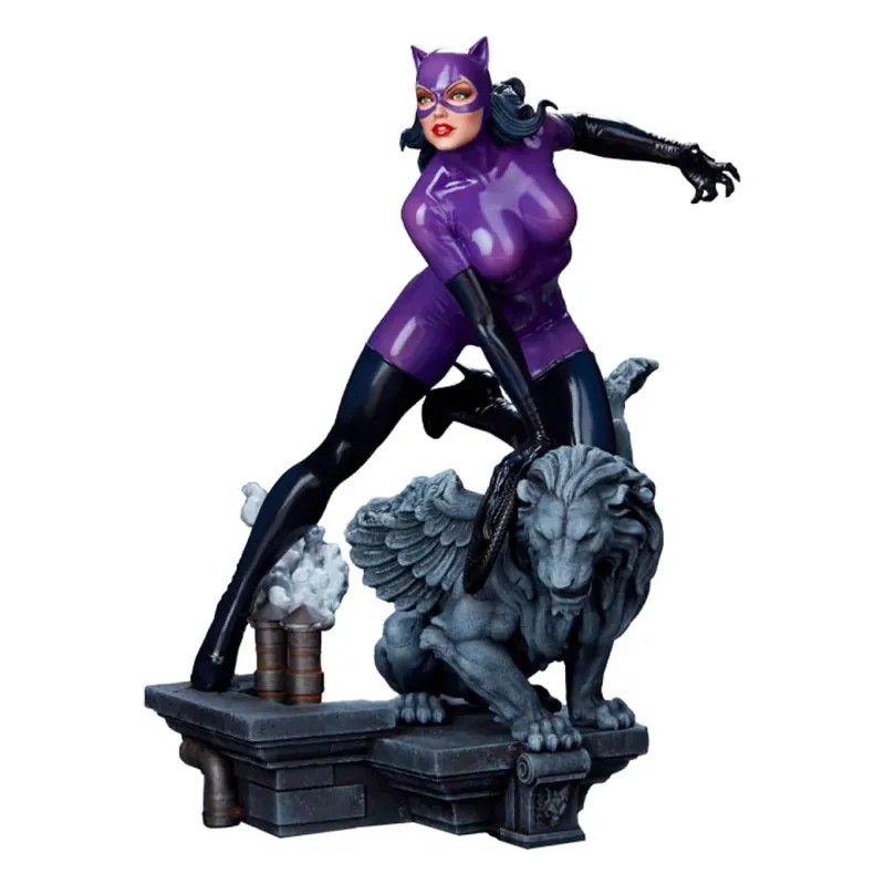 Kun i begrænset tid | DC Comics Maquette 1/6 Catwoman (Purple Edition) 35 cm