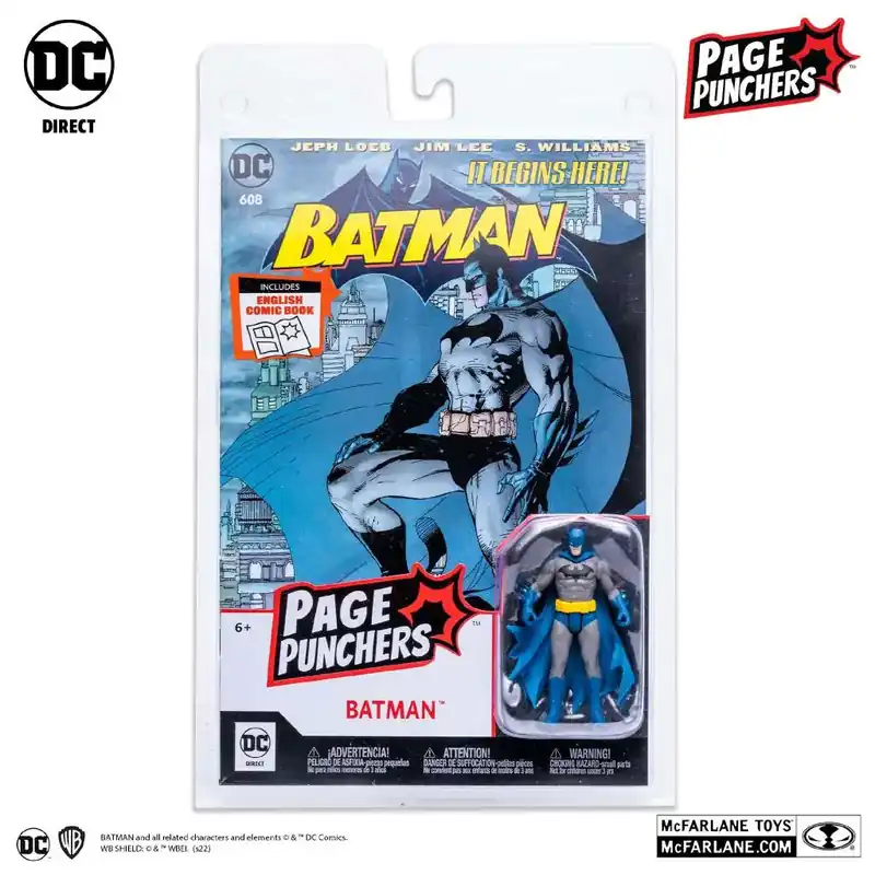 DC PAGE PUNCHERS BATMAN + COMIC 3INCH AF | Bestseller