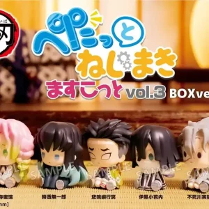 DEMON SLAYER Petatto Nejimali Mascot Vol 3 - Blind Box Figure 4.5cm - Særpris