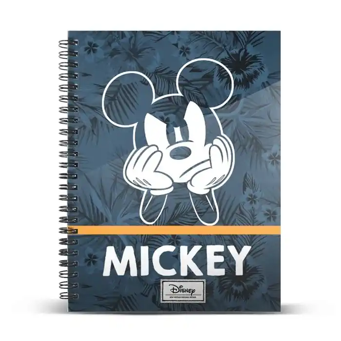 Bestil nemt - DISNEY - Mickey Blue - A4 Notebook ‘23.5x30x1.5cm‘