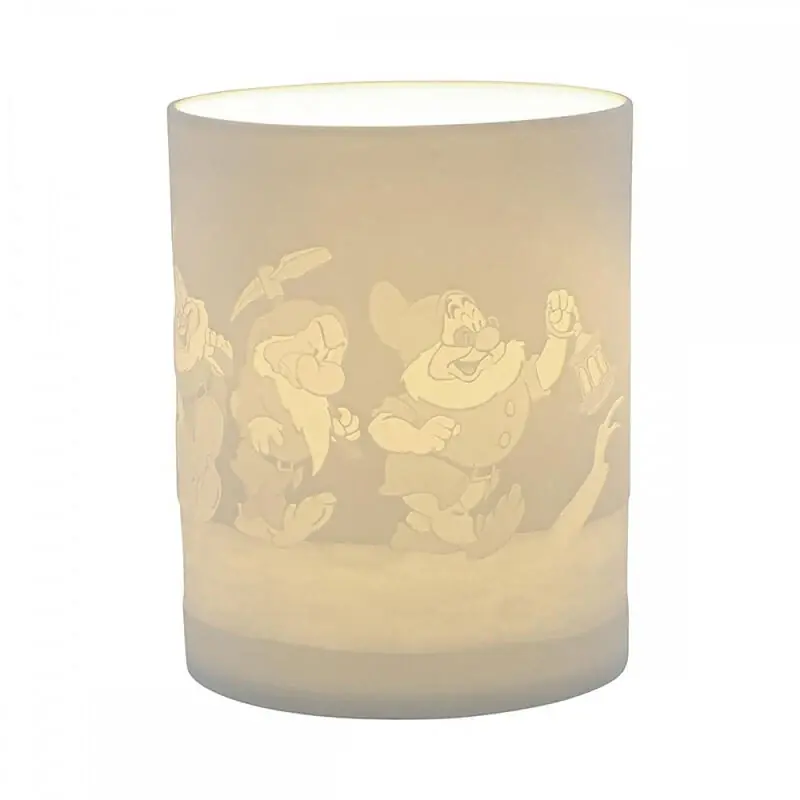 DISNEY - The 7 Dwarfs - Candle Lamp - 9.5 x 12 cm - Bestil direkte