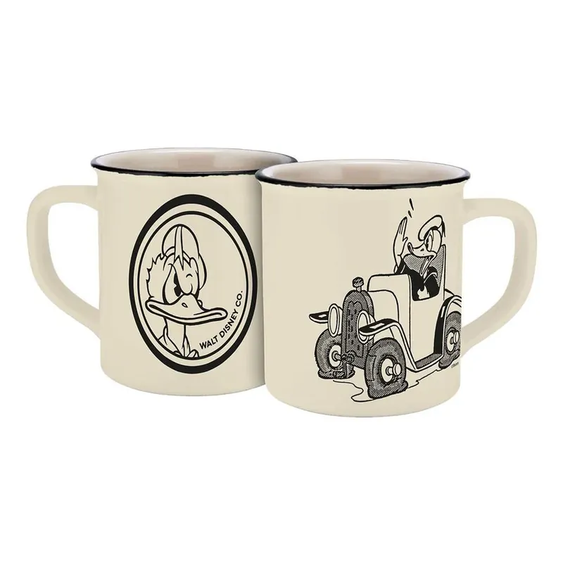 Tilbuddet slutter snart - Donald Duck Mug Donald In The Car