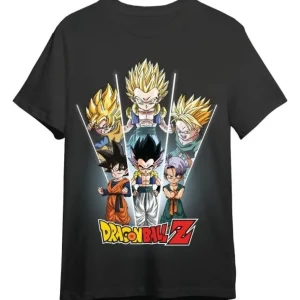 Bestil nu - Dragon Ball T-Shirt Gotrunks Black Size XXL