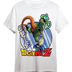 Bedste pris - Dragon Ball Z T-Shirt Vegeta / Cell White Size XL