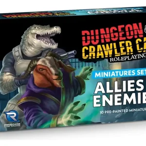 Begrænset lager | Dungeon Crawler Carl Miniatures Set 2 Enemies & Allies