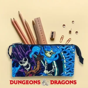 God pris - DUNGEONS & DRAGONS - Black Light - Triple Pencil Case ‘22x12x4cm‘