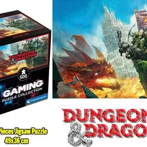 DUNGEONS & DRAGONS - Dragonfire - Cube Puzzle 500P | Mest solgt