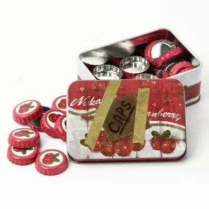 Fallout Bottle Caps Series Collectible Tin Nuka Cranberry 10 cm - Kun denne uge