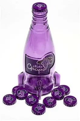 Fallout Bottle Series Replica Glass Bottle & Cap Nuka Cola Grape | Rabat