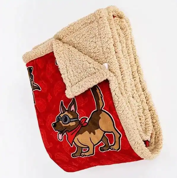 Fallout Fleece Blanket Dogmeat 137 x 178 cm - Særpris