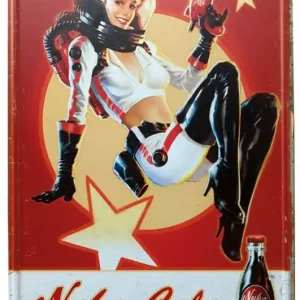 Fallout Metal Sign Nuka Cola Girl - Populært produkt