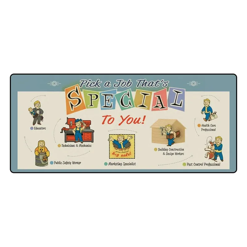 Fallout XXL Mousepad Special - Fordelagtig pris
