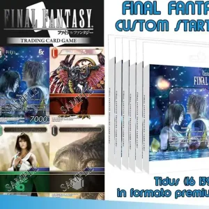Direkte fra fabrikken - FFTCG F.FANTASY X CUSTOM STARTER SET (6)