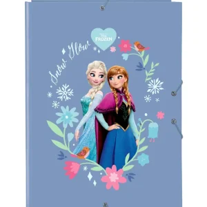 FROZEN - A4 Premium Binder with Flaps & Elastic Band - Gå ikke glip af tilbuddet