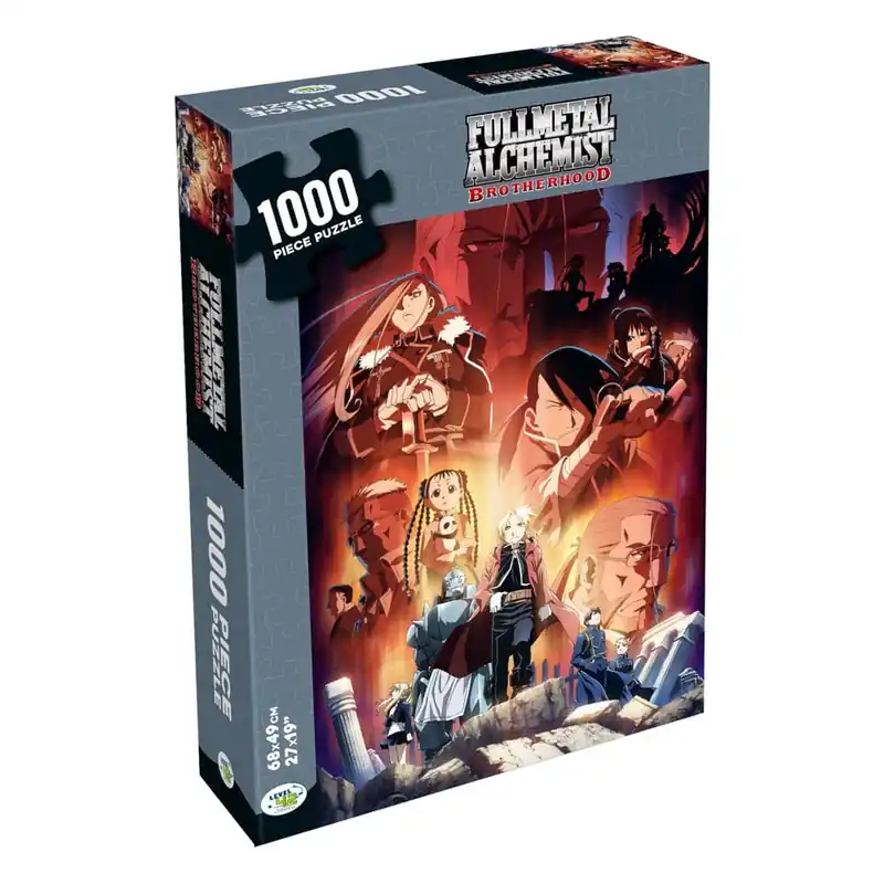 Fullmetal Alchemist Brotherhood Puzzle Characters (1000 pieces) - Hurtig forsendelse