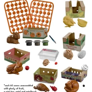 Bestil nu | Fruit Box Stowaways DIY Craft Kit Blind Box Display (6)