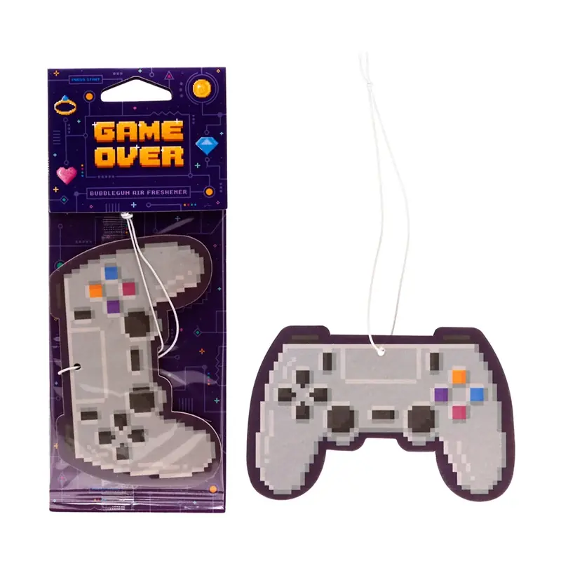 GAME OVER - Controller - Car Air Freshener - Bubble Gum - Tidsbegrænset