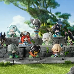 Genshin Impact Senjou no Eishi Mini Figures Sumeru Version Blind Box Display (9) | Meget populær