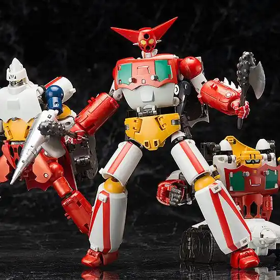 Direkte fra producenten - GETTER ROBO DYNAMIC CHANGE R GETTER ROBO ACTION FIGURE SET