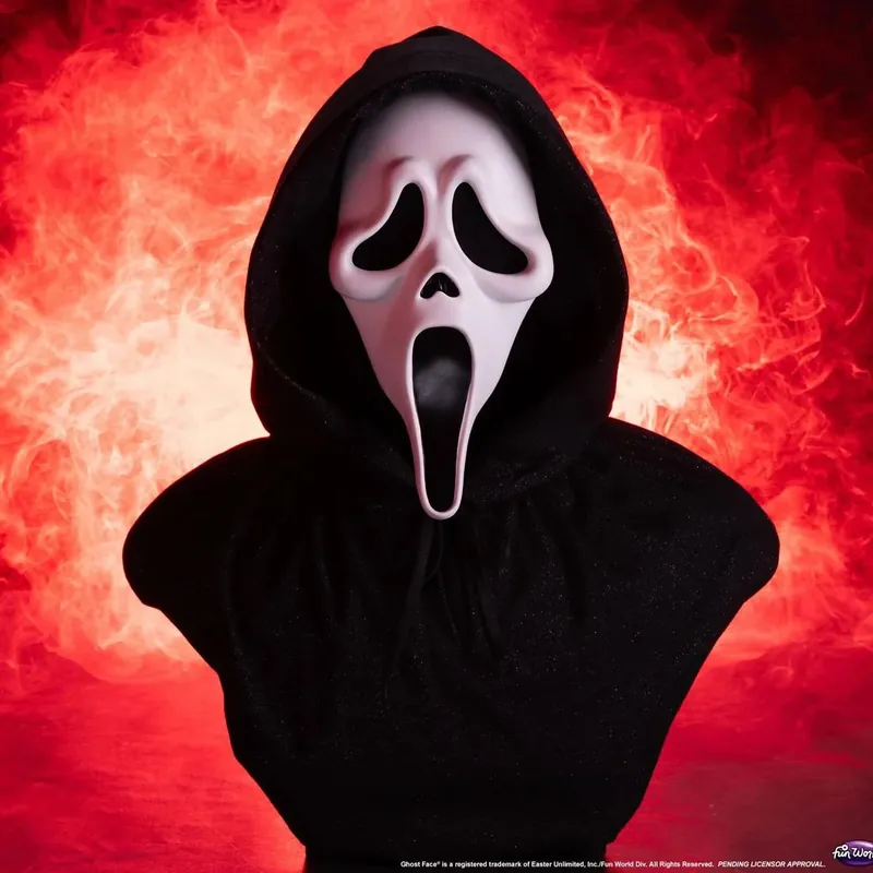 GHOST FACE LIFE SIZED BUST | Nytilføjet