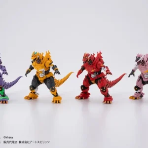 Godzilla x Evangelion Hyper Modeling Series PVC Statues 4-Pack Mechagodzilla Kiryu Eva Color Ver. 9 cm | Toppris