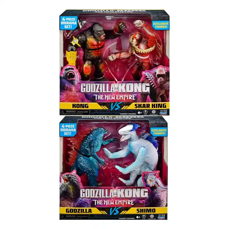 Godzilla x Kong The new Empire Action Figures 15 cm Assortment (4) - Tilgængelig nu