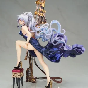 Stærkt tilbud - Grandblue Fantasy PVC Statue 1/7 Silva Gentian Blue Ver. 28 cm