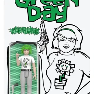 Begrænset lager - Green Day ReAction Action Figure Kerplunk Girl