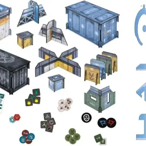 HALO FLASHPOINT - UNSC BASE TERRAIN SET - Sikker handel