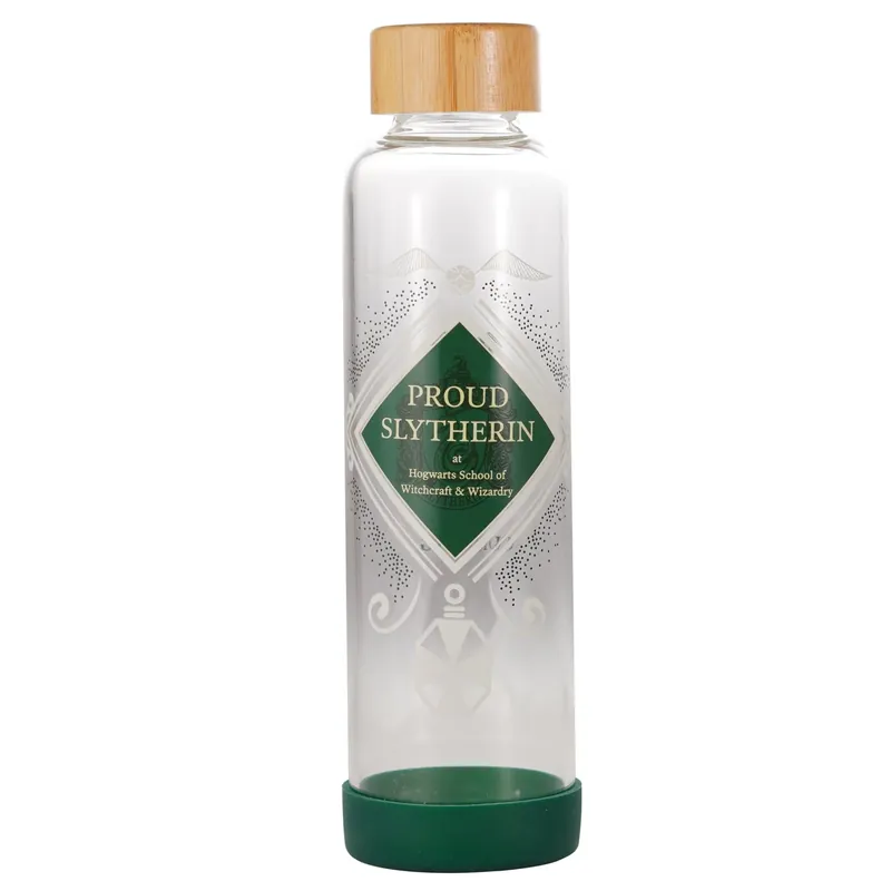Begrænset lager | HARRY POTTER - Proud Slytherin - Water Bottle Glass 500ml