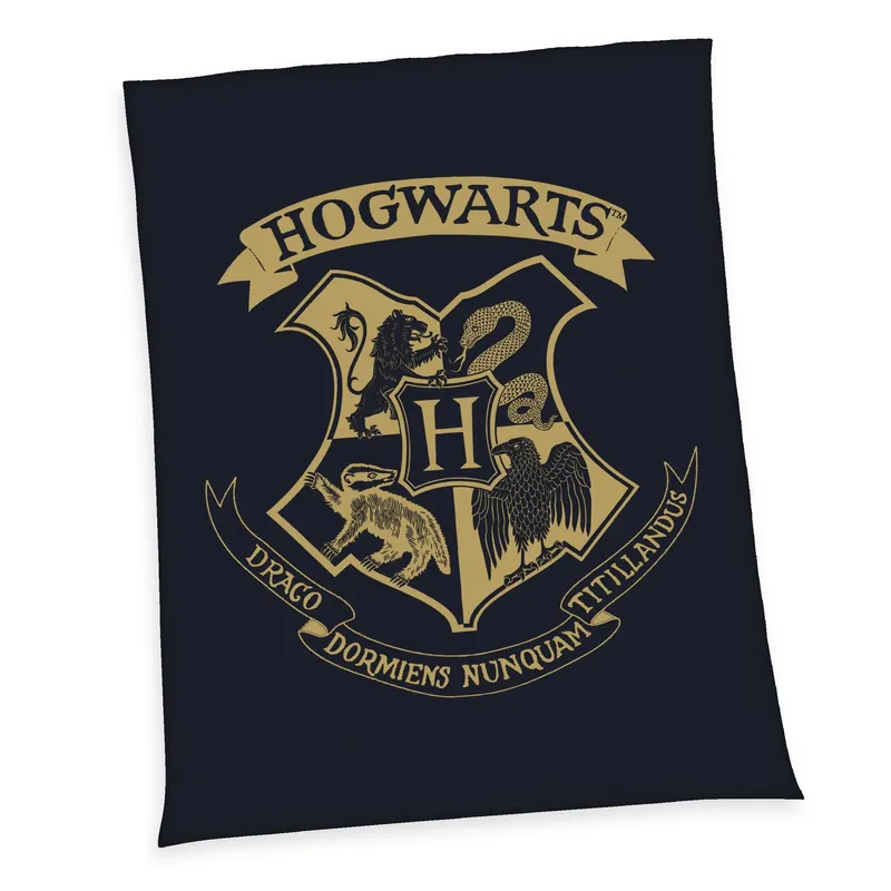 Kampagnetilbud - Harry Potter Fleece Blanket Hogwarts 150 x 200 cm