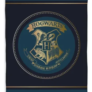 Harry Potter Fleece Blanket Hogwarts Crest 130 x 160 cm - Nedsat pris