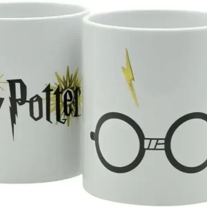 Stærkt tilbud | Harry Potter Mug Glasses Lightning Handle 460 ml