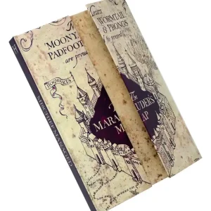 Ekspreslevering | Harry Potter Notebook A5 Marauder‘s Map