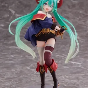 HATSUNE MIKU - Miku "Puss in Boots" - Statue Wonderland 18cm | Særpris