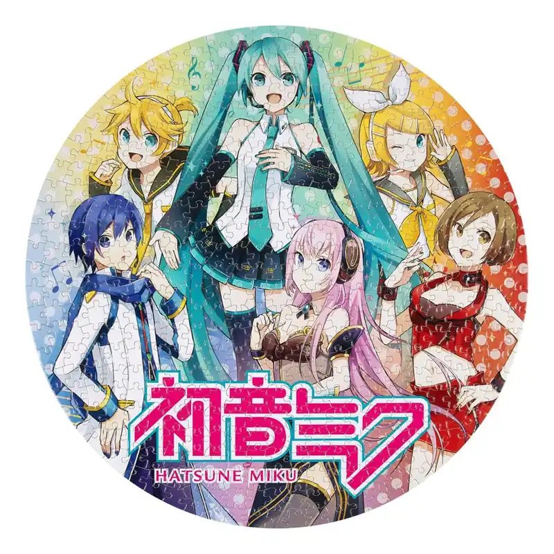Hatsune Miku Jigsaw Puzzle Round 500 Pieces - Superpris