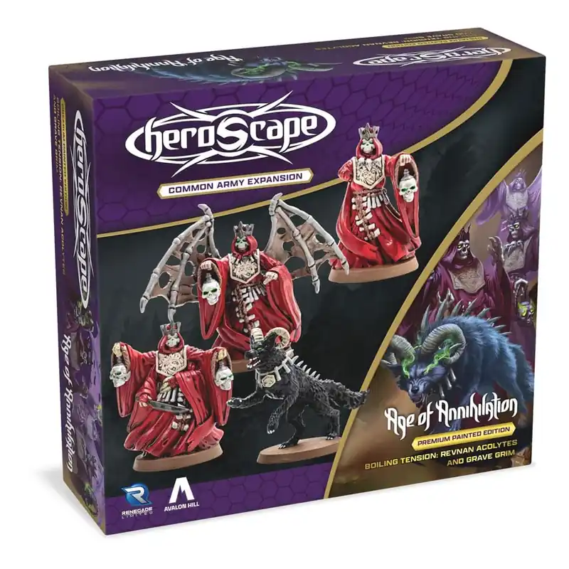 Bestil nu - Heroscape Army Expansion Boiling Tension Revnan Acolytes & Grave Grim *English Version*