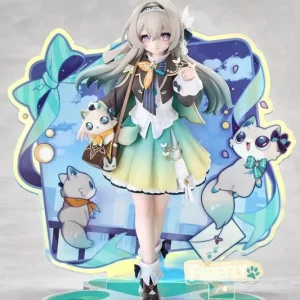 Honkai Star Rail Rise Up+ Chibi Cat Series Mini Figure Firefly Ver. 18 cm | Populært valg