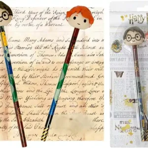 HP 3D PENCIL ERASER TOPPERS (2) - Særtilbud