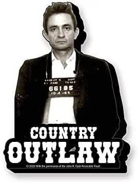 Køb online | Johnny Cash Outlaw Funky Chunky Magnet