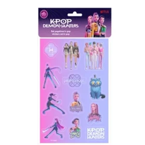 Høj kvalitet - K-POP DEMON HUNTERS - Stickers Set (12pc)