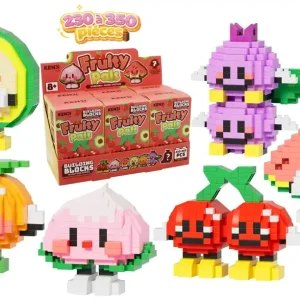 KAWAII BOX - Fruity Pals - Construction Kit (6pcs) 230 to 350pcs | Kampagnetilbud