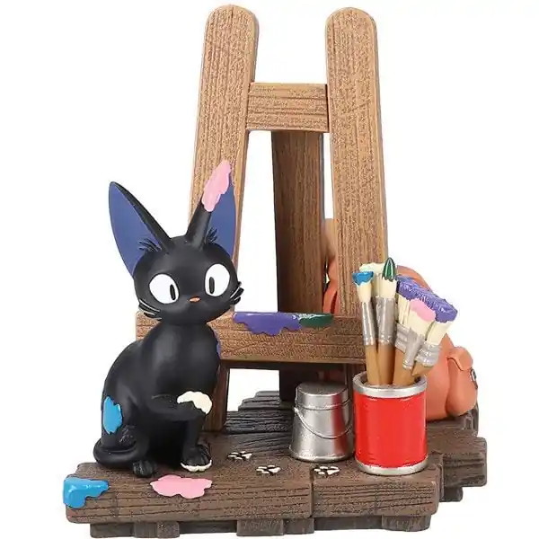 Begrænset lager - KIKI‘S DELIVERY SERVICE - Jiji - Diorama & Calendar 12cm